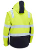 Bisley Womens Taped Two Tone Hi Vis 3 in 1 Soft Shell Jacket (BJL6078T)