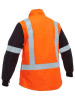 Bisley Womens Taped Hi Vis 5 in 1 Rain Jacket (BKL6975)