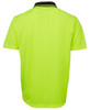 JB's Adults And Kids Hi Vis Non Cuff Traditional Polo - 6HVNC