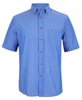 Jb's S/S Indigo Chambray Shirt - 4ICS
