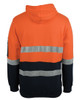 JB's Hi Vis (d+n) 310 Cotton Pull Over Hoodie - 6DVPM