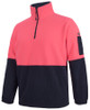 6HVPF - JB's Hi Vis 1/2 Zip Polar Fleece - Jb's Wear
