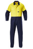 Hard Yakka Foundations Hi-Visibility Two Tone Cotton Drill Coverall - Y00270