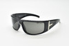 Allure 611-S1-GY Glass Gloss Black Frame, Grey Lens