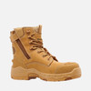 KingGee Women's ONYX 6CZ Composite Toe Work Zip Boot - Wheat K28005