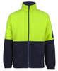 6HVPE - Hi Vis Full ZIp Polar Fleece - Jb's Wear