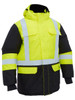BJ6454HT - H Taped Hi Vis Freezer Hooded Jacket - Bisley