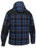 Bisley - Contrast Check Zip Front Hoodie-  BJ6703