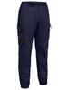 Bisley - Flx & Move  Elastic Waist Cargo Cuffed Pants - BPC6237