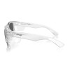 Fusions Clear Frame Polarised Lens Safety Glasses - FCP100