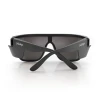 Safestyle -  Primes Matte Black Frame Reflectors Red Lens Safety Glasses - PMBRT100