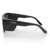 Safestyle -  Primes Matte Black Frame Reflectors Blue Lens Safety Glasses - PMBBT100