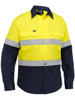 Bisley  - Industrial Taped Hi Vis Cool Lighweight Vented Shirt - BS6390T