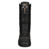Oliver - 350mm Black Laced In Zip Mining Boot - 65791
