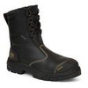 Oliver - 200mm Hi Leg Black Zip Sided Boot -  55380