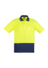 ZH231 - Unisex Hi Vis Basic Spliced Polo - Short Sleeve - Syzmik sold by Kings Workwear  www.kingsworkwear.com.au