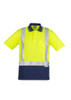 ZH233 - Mens Hi Vis Spliced Polo - Short Sleeve Shoulder Taped - Syzmik sold by Kings Workwear  www.kingsworkwear.com.au