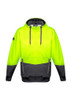 ZT477 - Unisex Hi Vis Textured Jacquard Hoodie - Syzmik sold by Kings Workwear  www.kingsworkwear.com.au