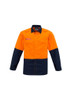 ZW138 - Mens Hi Vis Spliced Shirt - Syzmik sold by Kings Workwear  www.kingsworkwear.com.au
