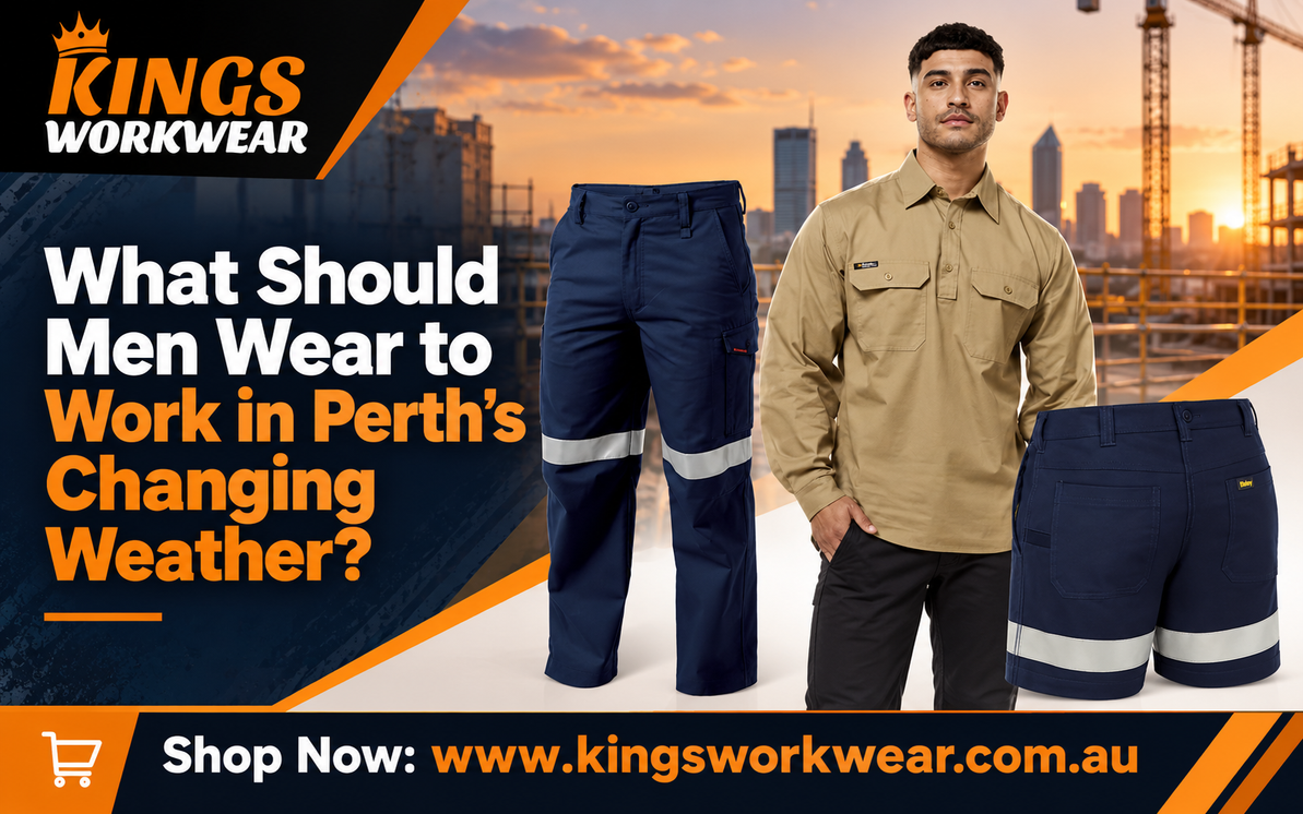 What Should Men Wear to Work in Perth’s Changing Weather?