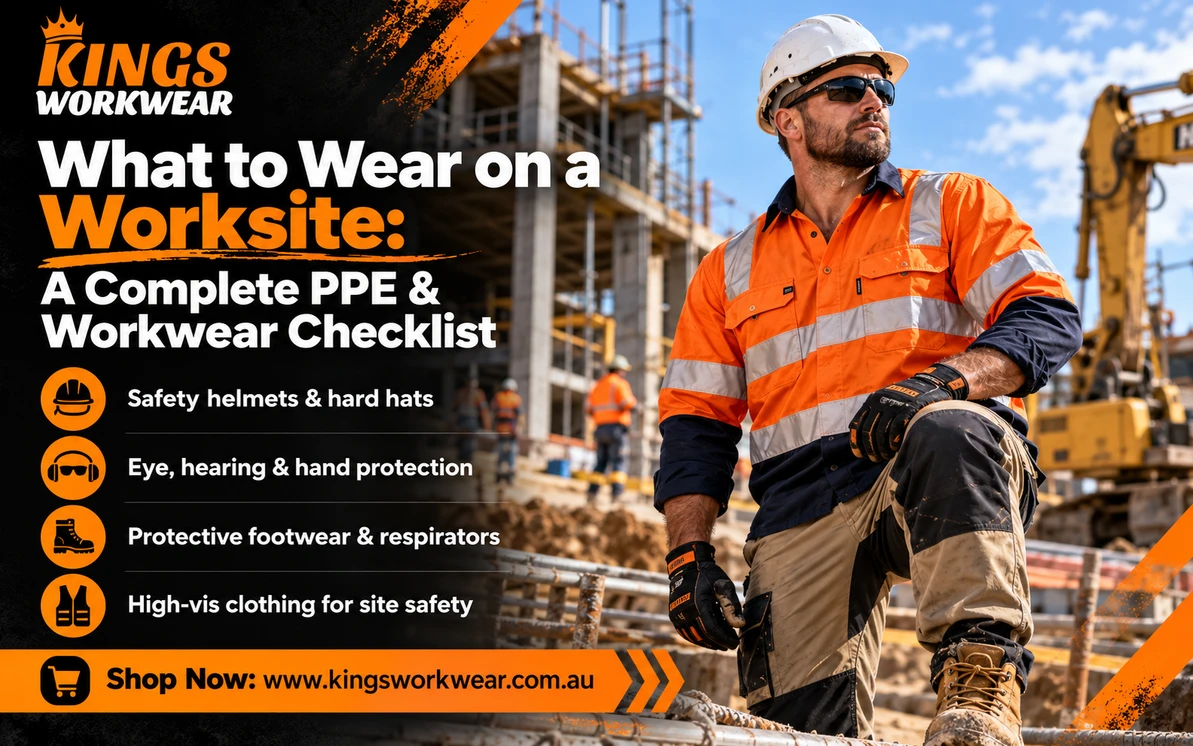 What to Wear on a Worksite: A Complete PPE & Workwear Checklist