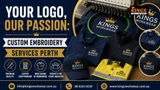 Your Logo, Our Passion: Custom Embroidery Services Perth