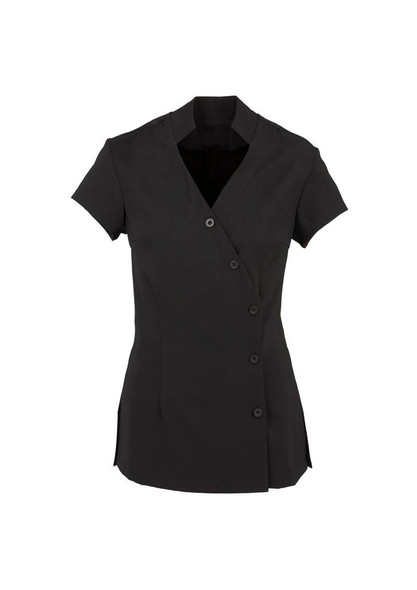 H134LS - Ladies Zen Crossover Tunic  - Biz Collection sold by Kings Workwear  www.kingsworkwear.com.au