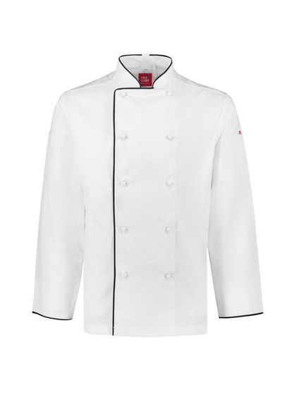 CH230ML - Al Dente Mens Chef Jacket  - Biz Collection sold by Kings Workwear  www.kingsworkwear.com.au