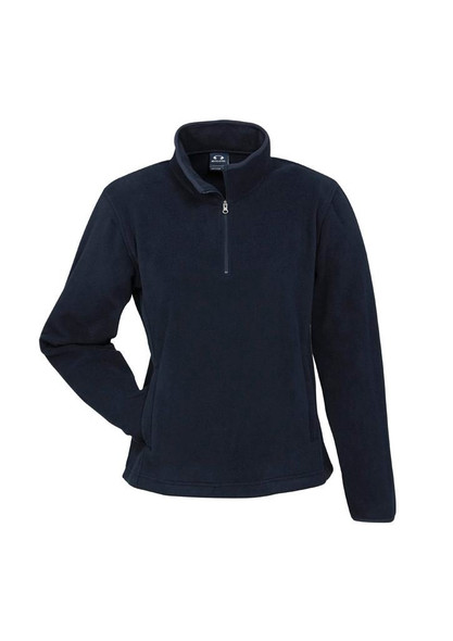 F10520 - Ladies Trinity 1/2 Zip Pullover  - Biz Collection sold by Kings Workwear  www.kingsworkwear.com.au