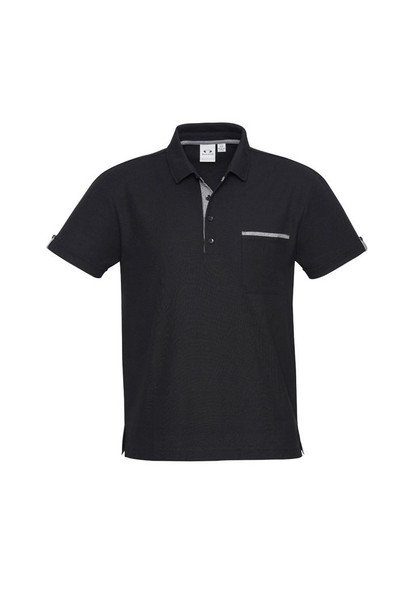 P305MS - Mens Edge Polo  - Biz Collection sold by Kings Workwear  www.kingsworkwear.com.au