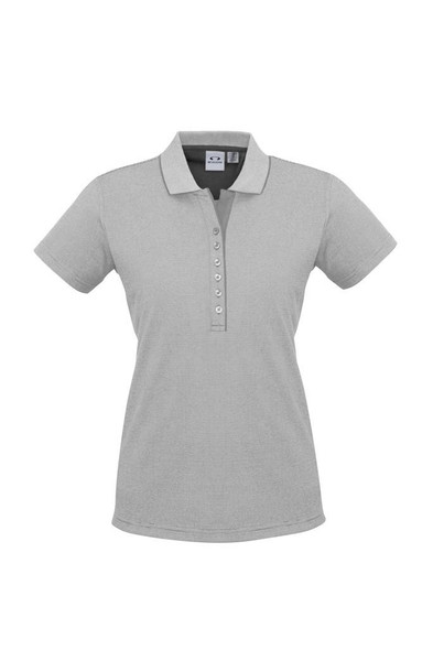 P501LS - Ladies Shadow Polo  - Biz Collection sold by Kings Workwear  www.kingsworkwear.com.au