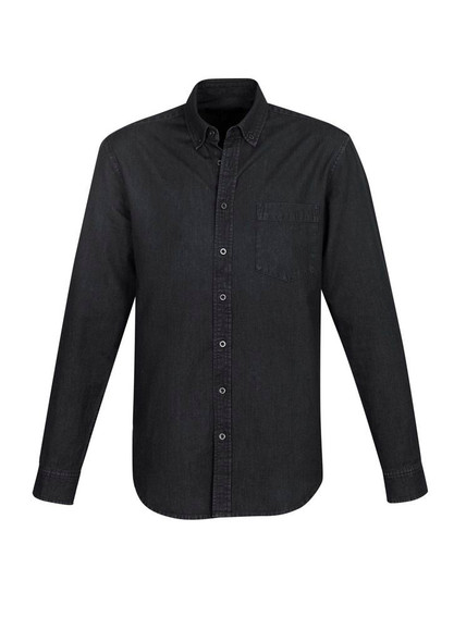 S017ML - Indie Mens Long Sleeve Shirt  - Biz Collection sold by Kings Workwear  www.kingsworkwear.com.au