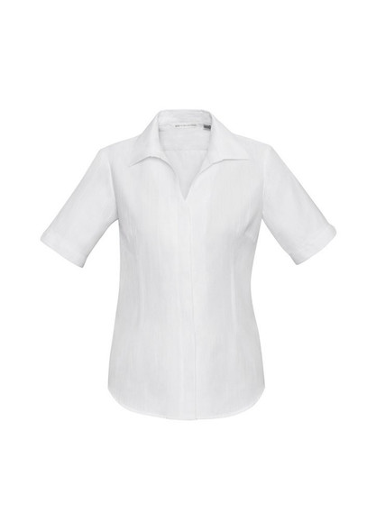 S312LS - Ladies Preston Short Sleeve Shirt  - Biz Collection sold by Kings Workwear  www.kingsworkwear.com.au