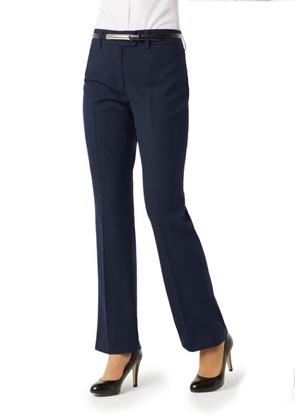 BS29320 - Ladies Classic Flat Front Pant  - Biz Collection sold by Kings Workwear  www.kingsworkwear.com.au