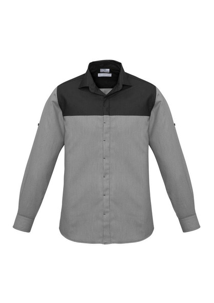 S503ML - Mens Havana Long Sleeve Shirt  - Biz Collection sold by Kings Workwear  www.kingsworkwear.com.au