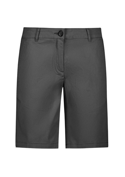 BS021L - Lawson Ladies Chino Short  - Biz Collection sold by Kings Workwear  www.kingsworkwear.com.au