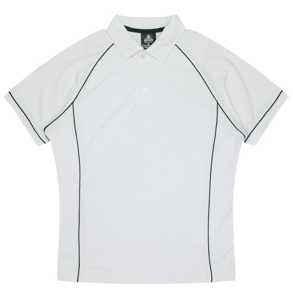 Front View of ENDEAVOUR MENS POLOS - W1310 - AUSSIE PACIFIC sold by Kings Workwear www.kingsworkwear.com.au