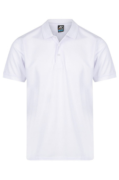 Front View of LACHLAN MENS POLOS - W1314 -  sold by Kings Workwear www.kingsworkwear.com.au