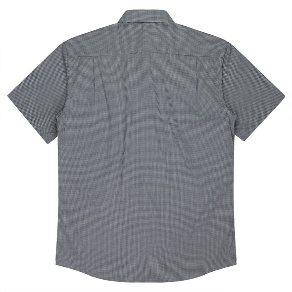 Back view of  TOORAK MENS SHIRT SHORT SLEEVE - W1901S -  sold by Kings Workwear www.kingsworkwear.com.au