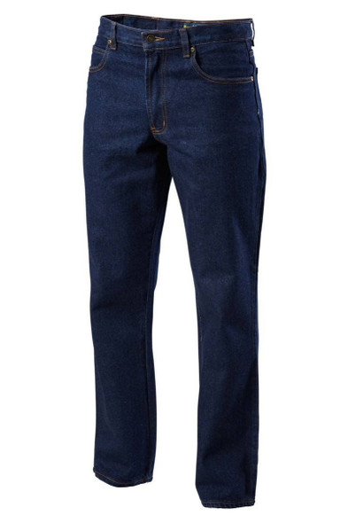 Hard Yakka Foundations 14.5 Oz Enzyme Washed Rigid Denim Jean - Y03514 - Hard Yakka sold by Kings Workwear www.kingworkwear.com.au