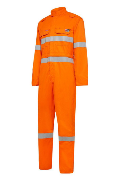 KingGee Shieldtec FR Light Weight Hi Vis Taped Coverall - Y00080 - KingGee sold by Kings Workwear www.kingworkwear.com.au