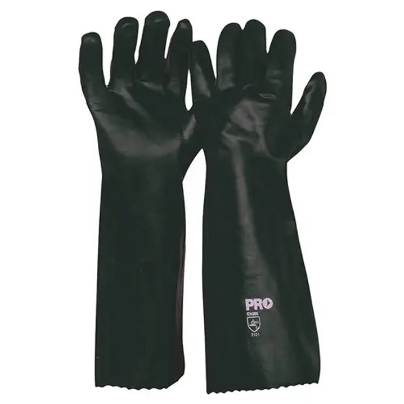 PRO CHOICE PVC45DD 45CM GREEN DOUBLE DIPPED PVC GLOVES LARGE 12 PACK sold by Kings Workwear at www.kingsworkwear.com.au