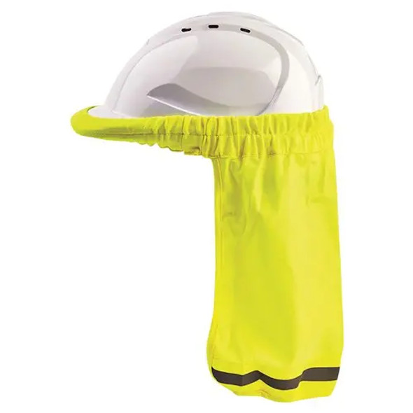 Pro Choice HHNSS Hard Hat Neck Sun Shade Fluoro Yellow sold by Kings Workwear at www.kingsworkwear.com.au