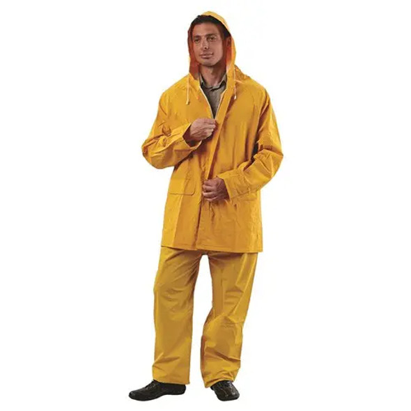 Pro Choice RJ Yellow 3/4 Length PVC Rain Jacket sold by Kings Workwear at www.kingsworkwear.com.au
