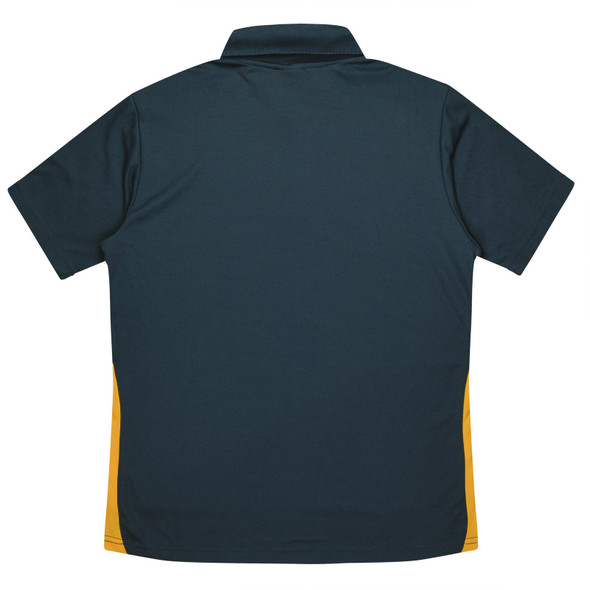 Back view of  PATERSON KIDS POLOS - W3305 -  sold by Kings Workwear www.kingsworkwear.com.au