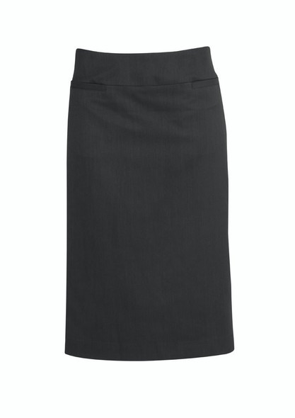 Front View of Womens Cool Stretch Relaxed Fit Lined Skirt      sold by Kings Workwear www.kingsworkwear.com.au
