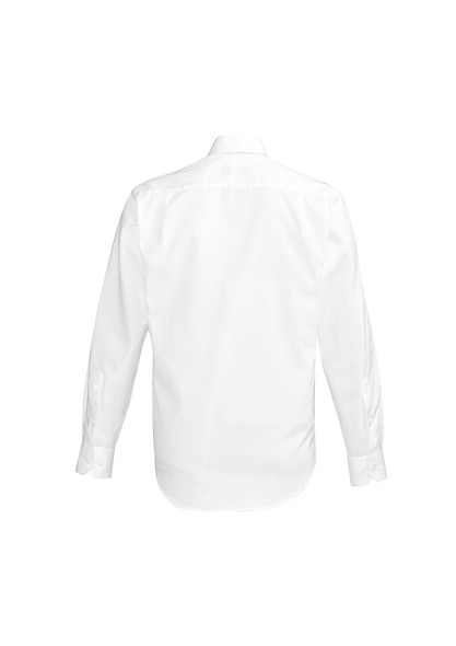 Back view of Mens Hudson Long Sleeve Shirt      sold by Kings Workwear www.kingsworkwear.com.au