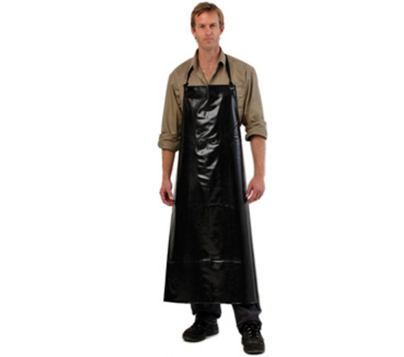 PRO CHOICE Black PVC Apron - AF1BK