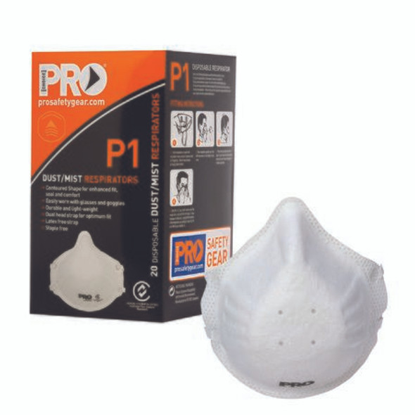 PRO CHOICE Dust Masks P1 / 20 Pack PC301