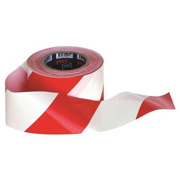 PRO CHOICE ProChoice® Barricade Tape - 100m x 75mm Red & White RW10075 5PK PRO CHOICE ProChoice® Barricade Tape - 100m x 75mm Red & White RW10075 5PK